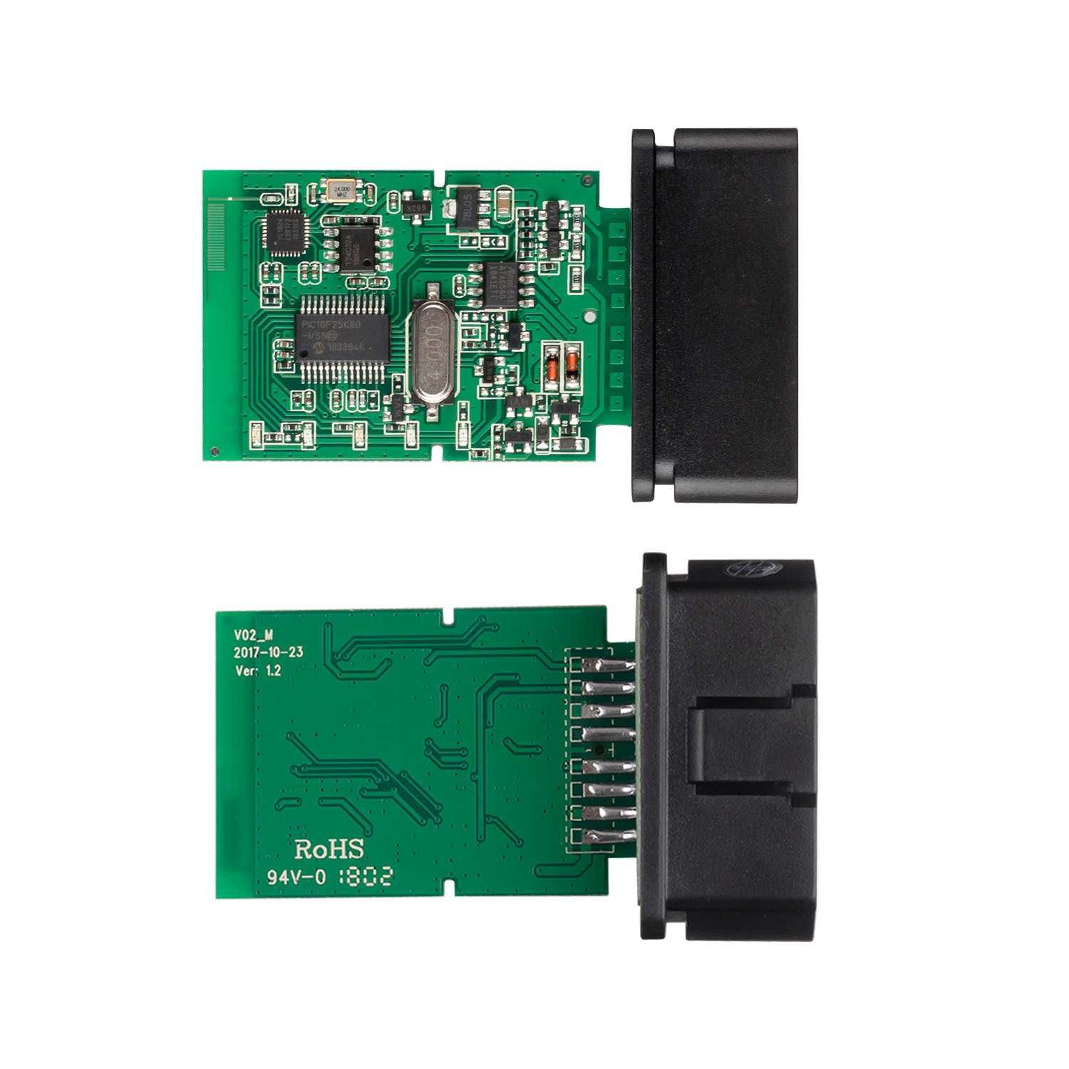 ELM327 bluetooth чип PIC18F25K80 Оригинал OBD2 автосканер ELM 327