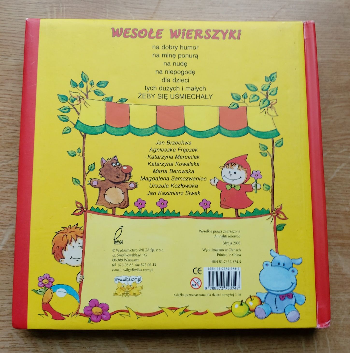 Wesołe wierszyki - książeczka dla dzieci