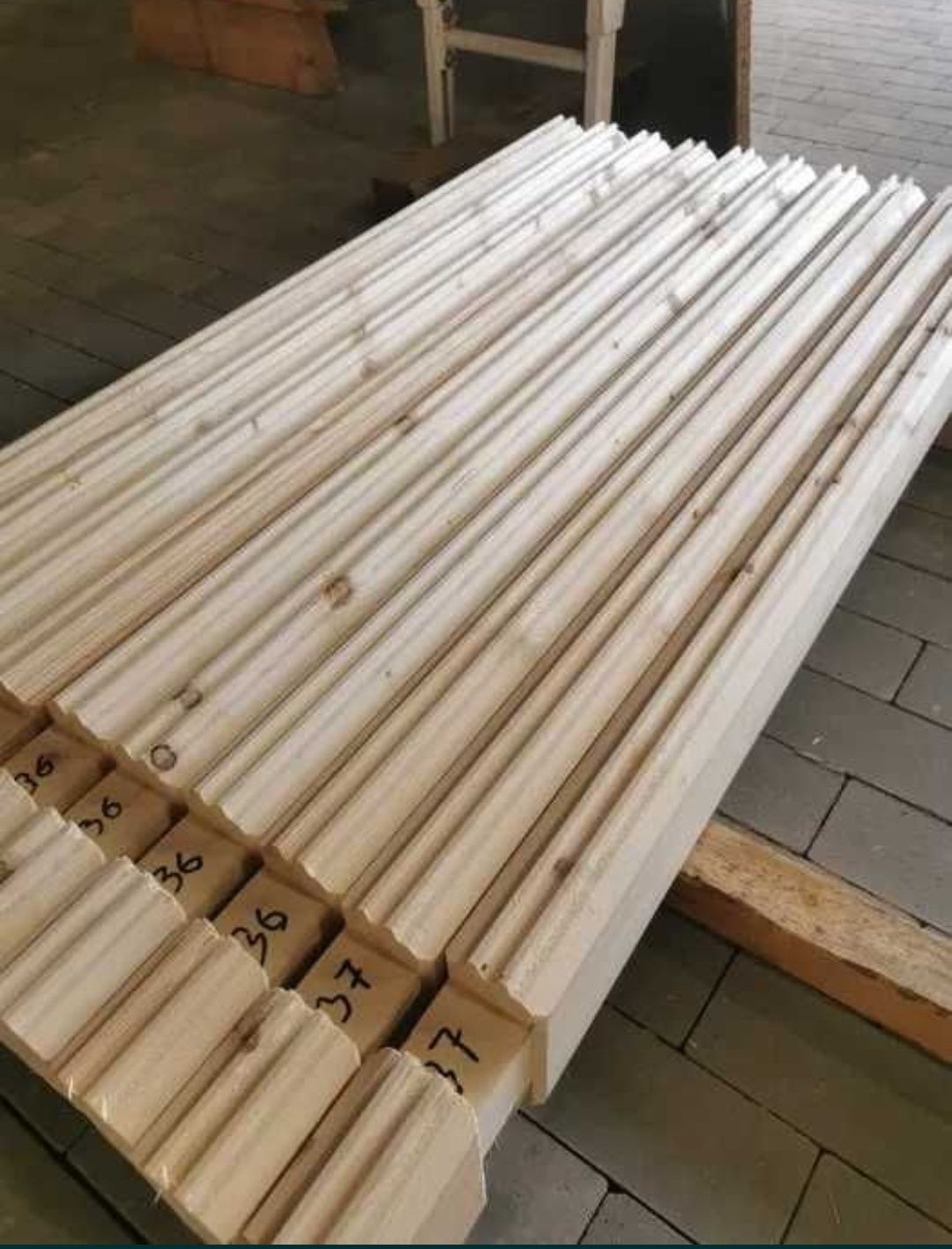 Domek 35m2, konstrukcja, Balik 43mm