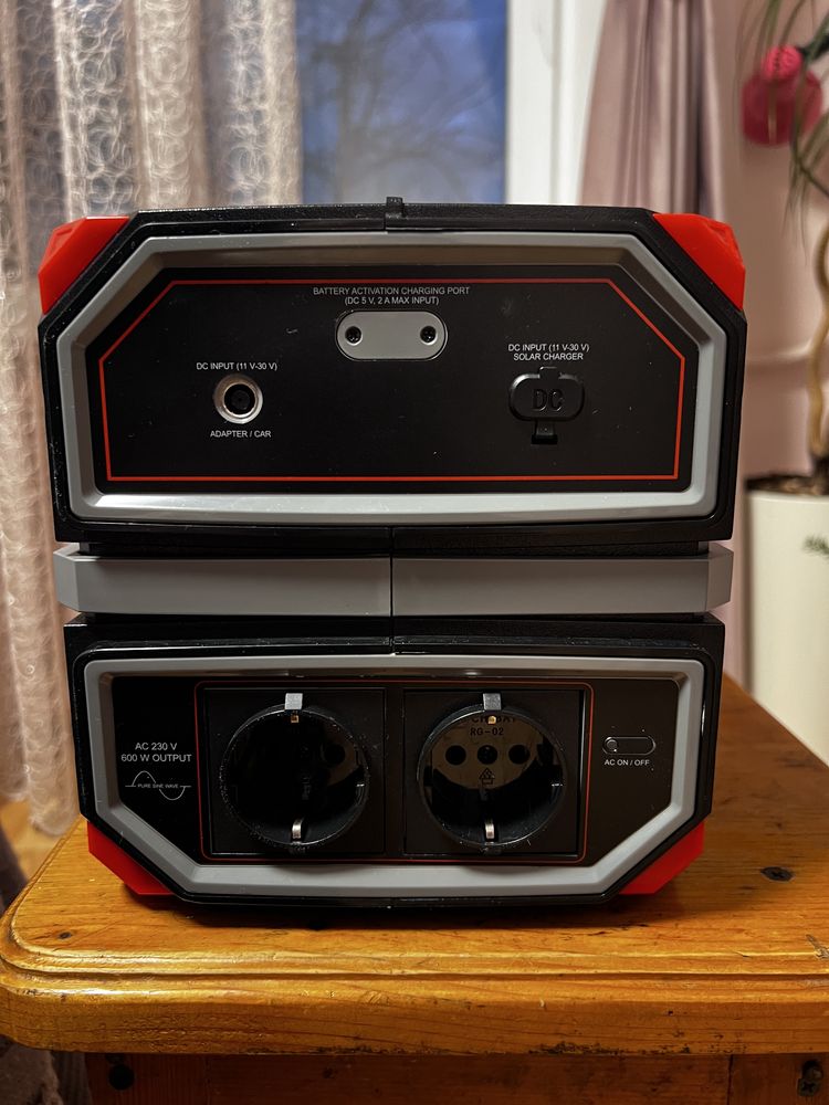 Портативная электростанция 600Вт, 504Вт*ч, 230В, USB-C PD YATO