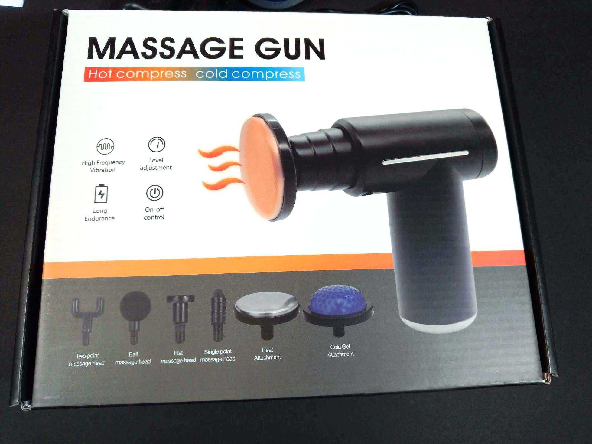 Massage gun масажний пістолет з охолодженням та підігрівом