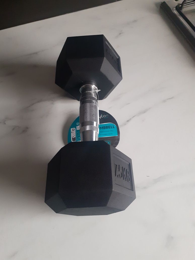2 halteres novos musculação