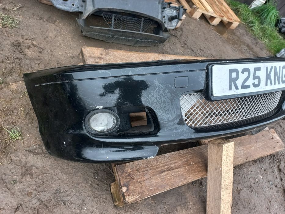 Przód bmw e46 coupe cabrio mpakiet maska zderzak pas przedni