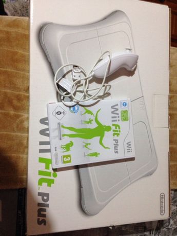 Wii fit plus + Wii balance board + controlo remoto