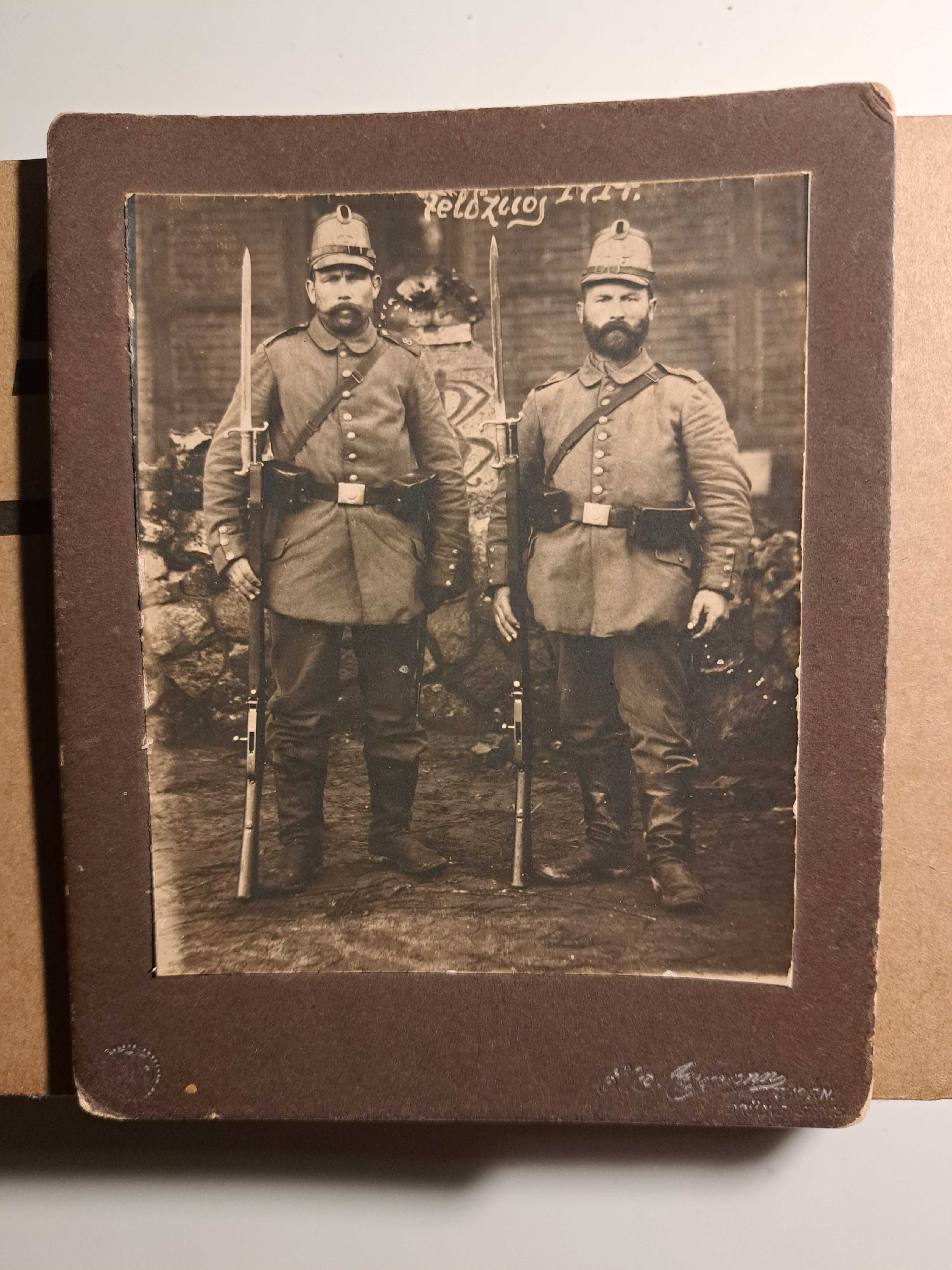 Zdjęcie 2 żołnierzy armii cesarskiej Toruń