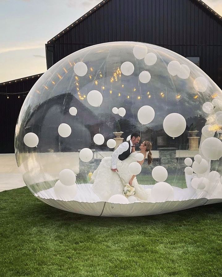 Bubble house insuflavel - aluguer