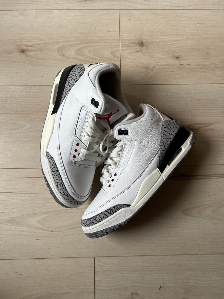 Кросівки Air Jordan 3 Retro OG 43 (9/5us, 27/5 см) Оригінал