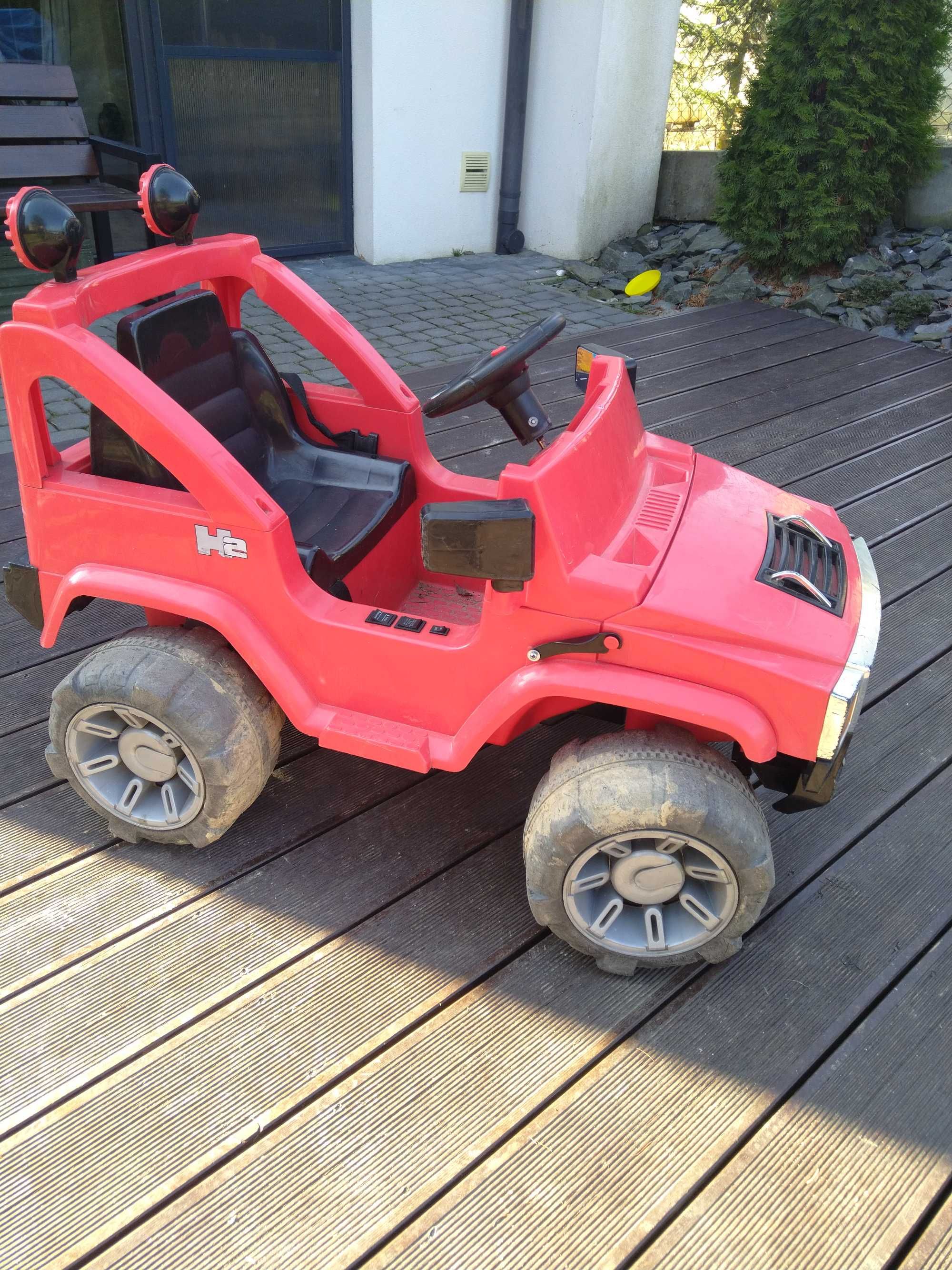 Samochodzik auto jeep terenòwka na akumulator dla dziecka