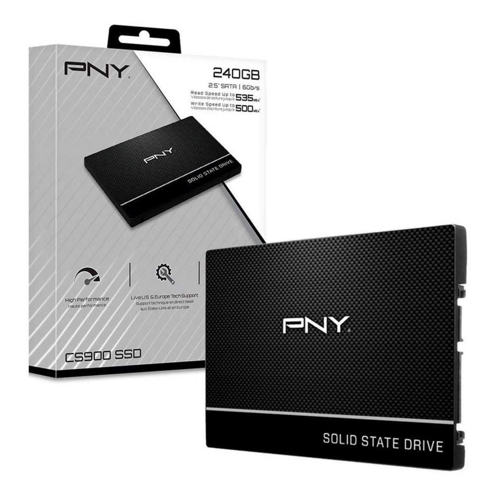 Disco rígido SSD SATA 480GB - Novos da Marca PNY- PORTES INCLUíDOS