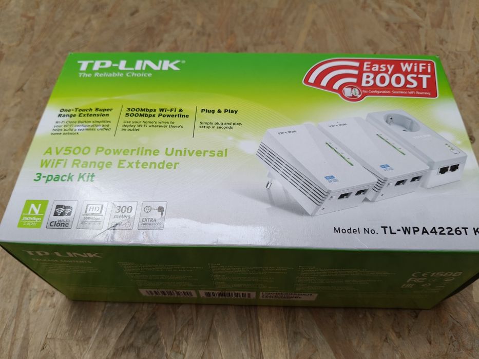 Powerline tp link AV500 3 pak