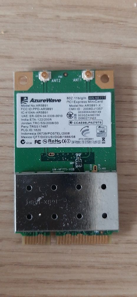 Karta sieciowa z laptopa ASUS AR5B91