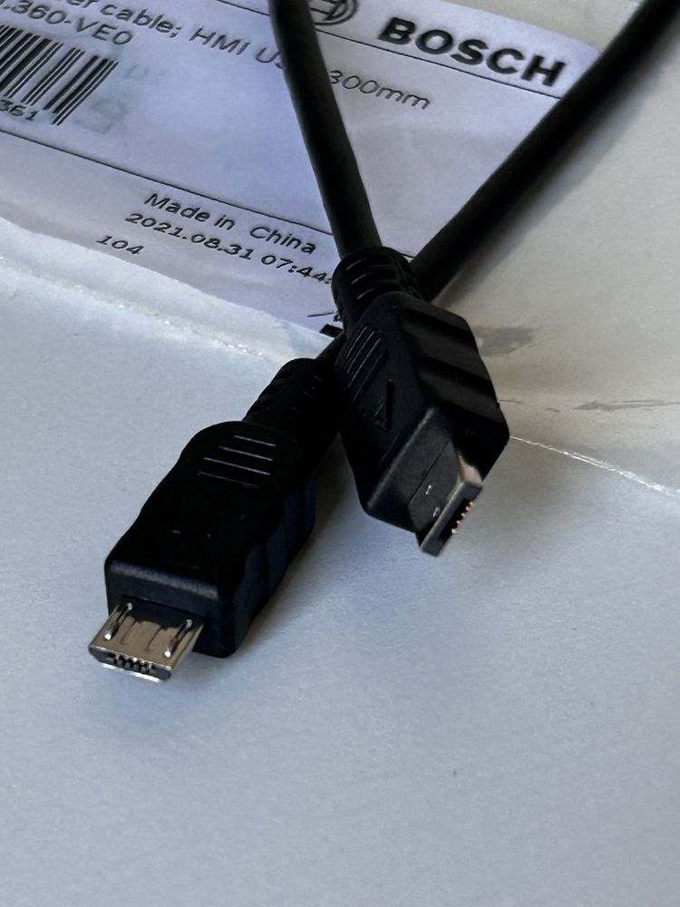 Kabel ładujący Bosch USB mikro A - micro B do INTUVIA NYON KIOX