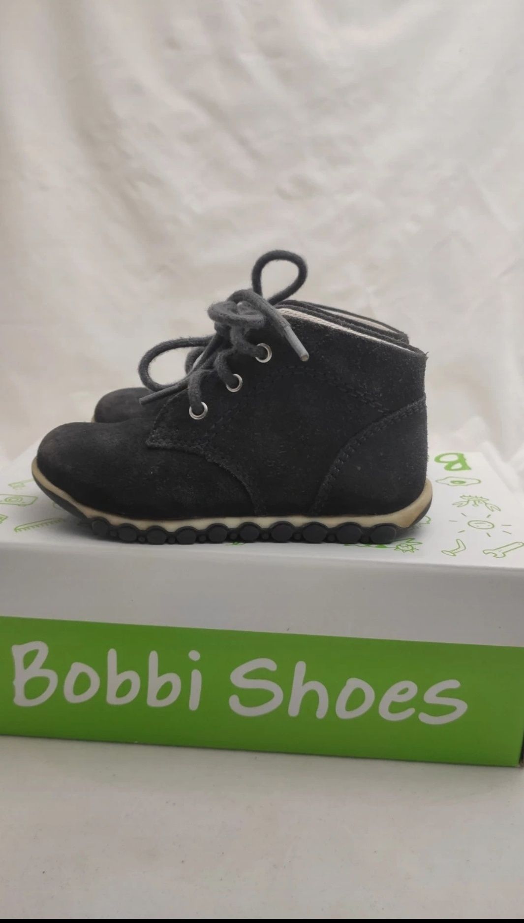 Buty chłopięce skóra naturalna Bobbi Shoes