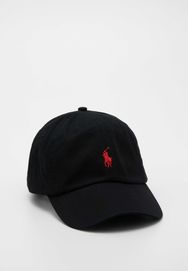 POLO RALPH LAUREN HAT Czapka z daszkiem Czarna Unisex Oryginalna