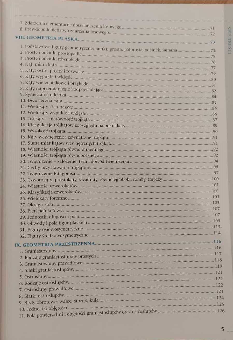 Matematyka. Przygotowanie do egzaminu. Powtórka ósmoklasisty