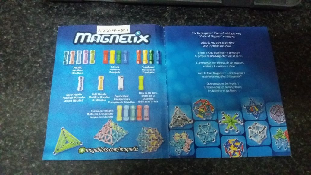 Magnetix como novo