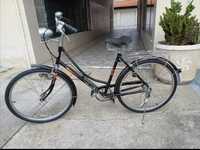Bicicleta pasteleira restaurada