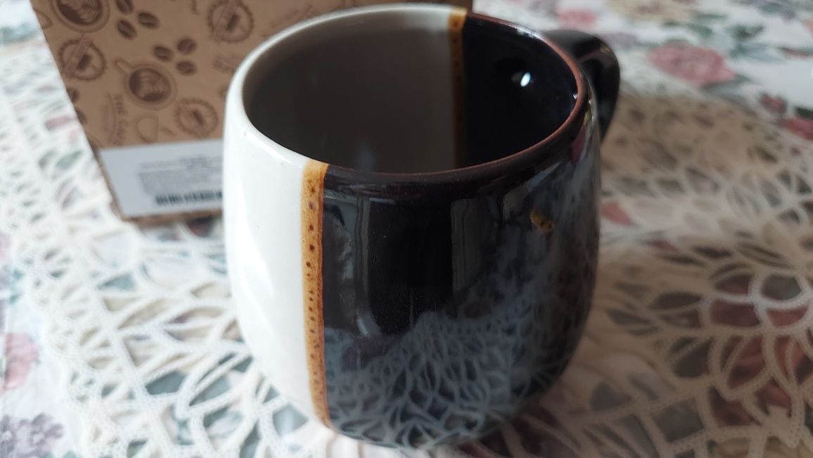 Чайник ,,Яблоко" , ручная роспись, чашка