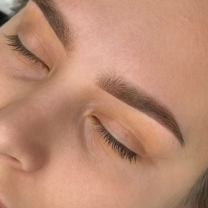 Makijaż permanentny ust oczu Naturalny