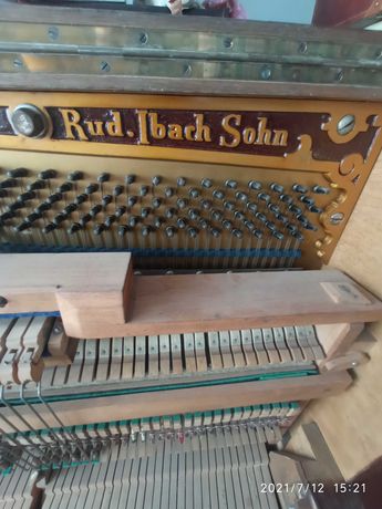 Фортепиано пианино Rud Ibach Sohn (антикварное). Срочно!