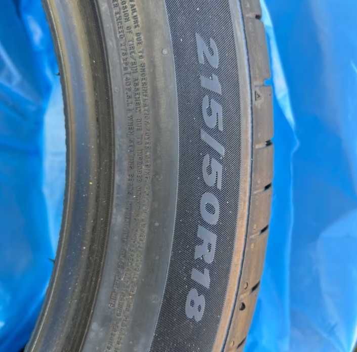 Nowe opony NEXEN 215/50/18 96W DOT 2624 przebieg 6 kilometrów