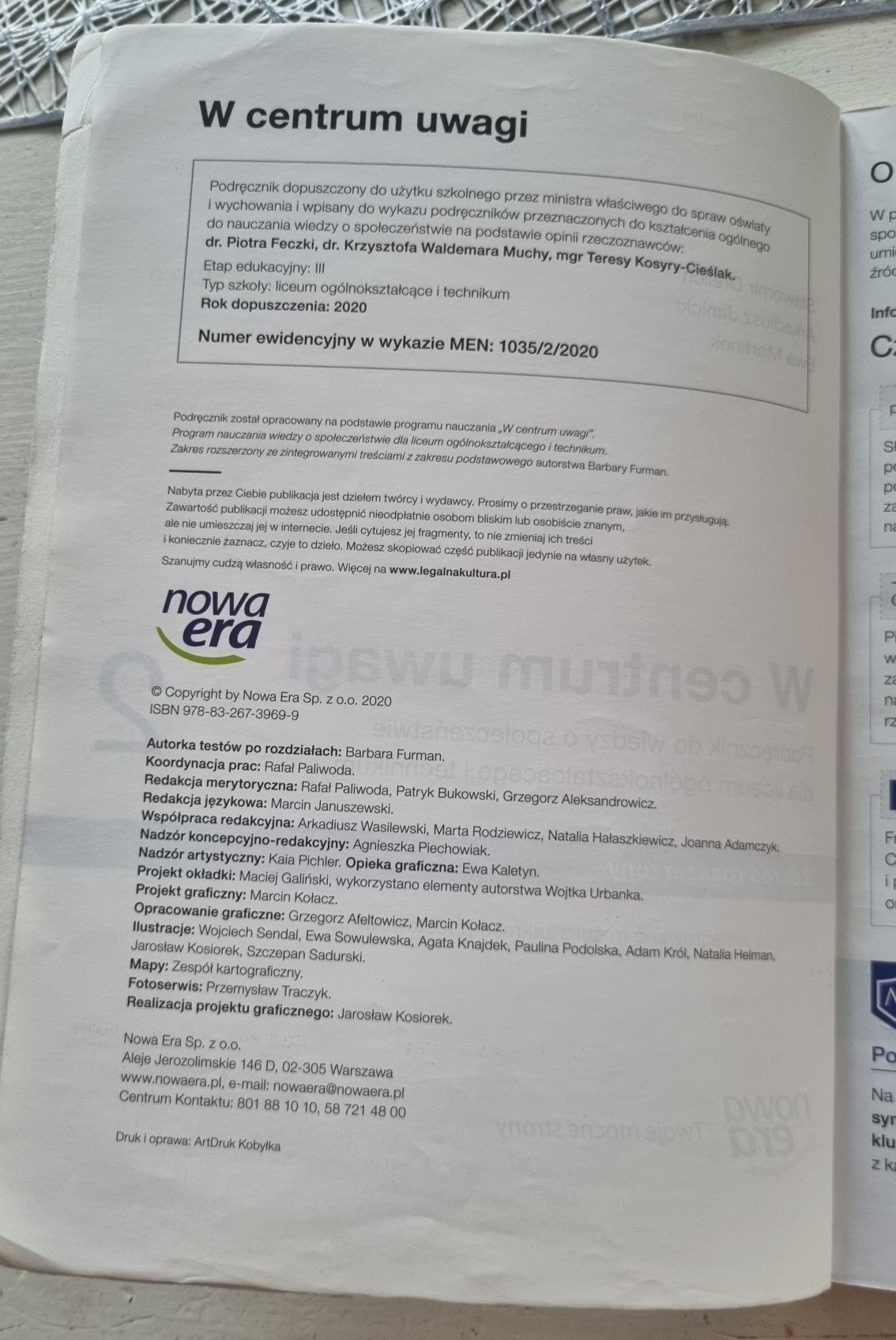 Wiedza o społeczeństwie. W centrum uwagi kl 2