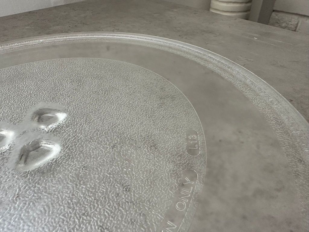 Talerz do mikrofali 32 cm kuchenki mikrofalowej