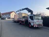 Hds transport materialy,maszyny budowlane,sypkie,wegiel wywrotka