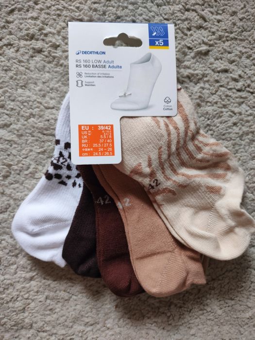 Skarpetki damskie Decathlon rozmiar 39-42