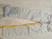 Spodnie jeansy slim fit 128