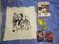 Mini lote artigos anime