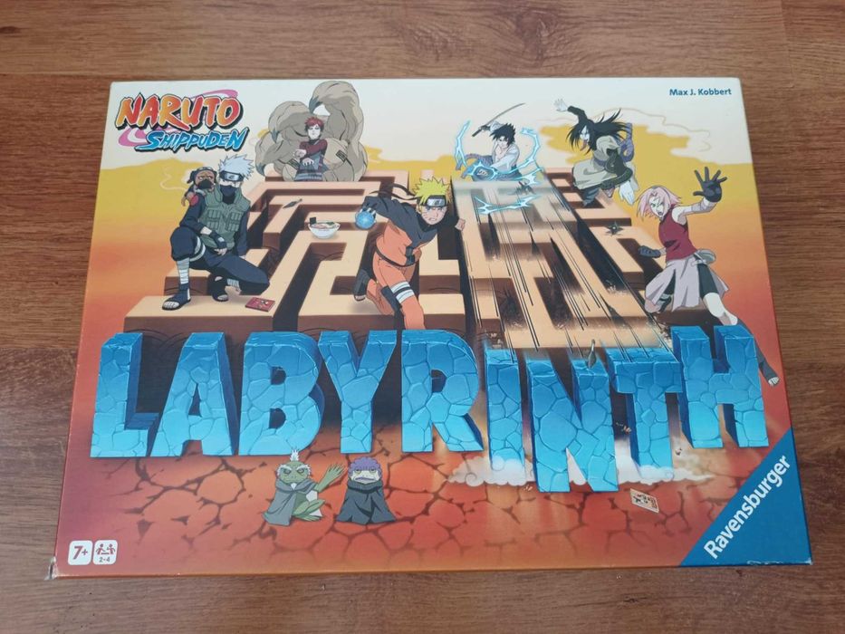 GRA planszowa LABIRYNT Labyrinth NARUTO Ravensburger