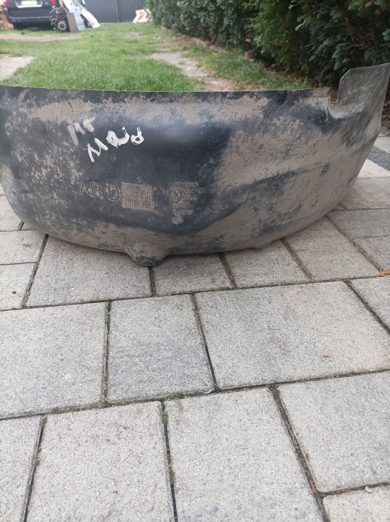 Nadkole prawyj tył Fiat Scodo