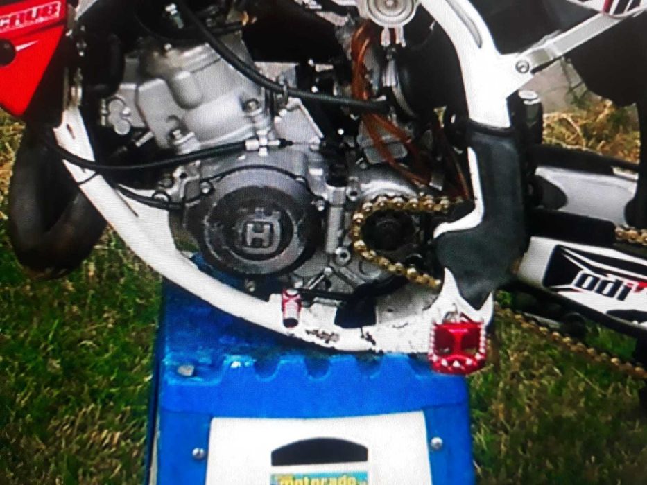 husqvarna cr 125  lagi silnik kola siedzenie wr modul gaznik kartery