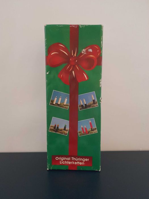 Stare lampki choinkowe oryginalne Thuringer Lichterktten