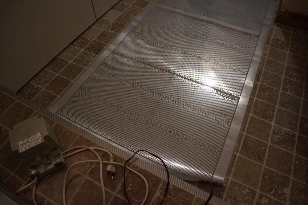 Zestaw ogrzewania podłogowego pod wykładzinę