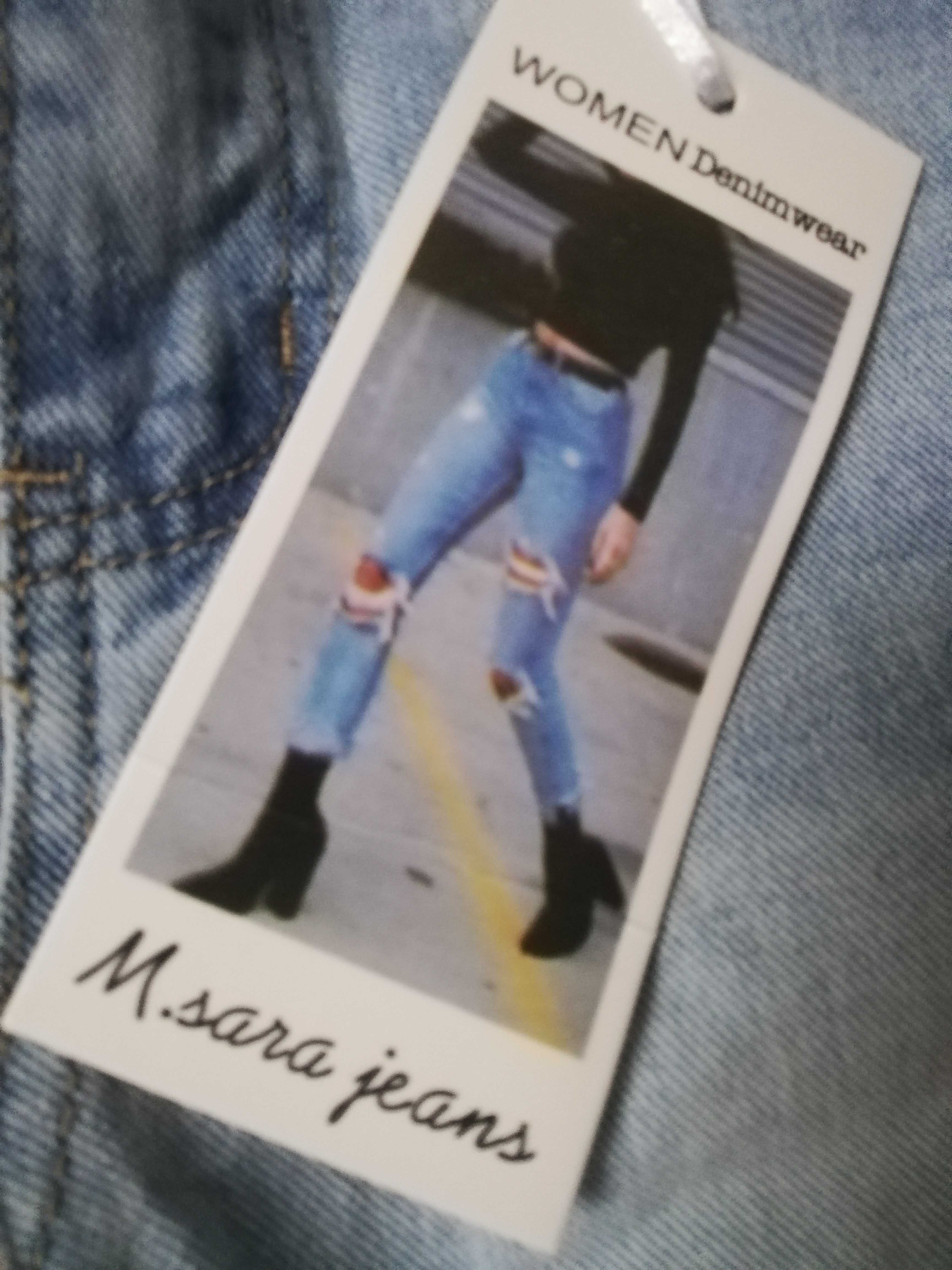 Nowe jeansy M. Sara rozm. Xs