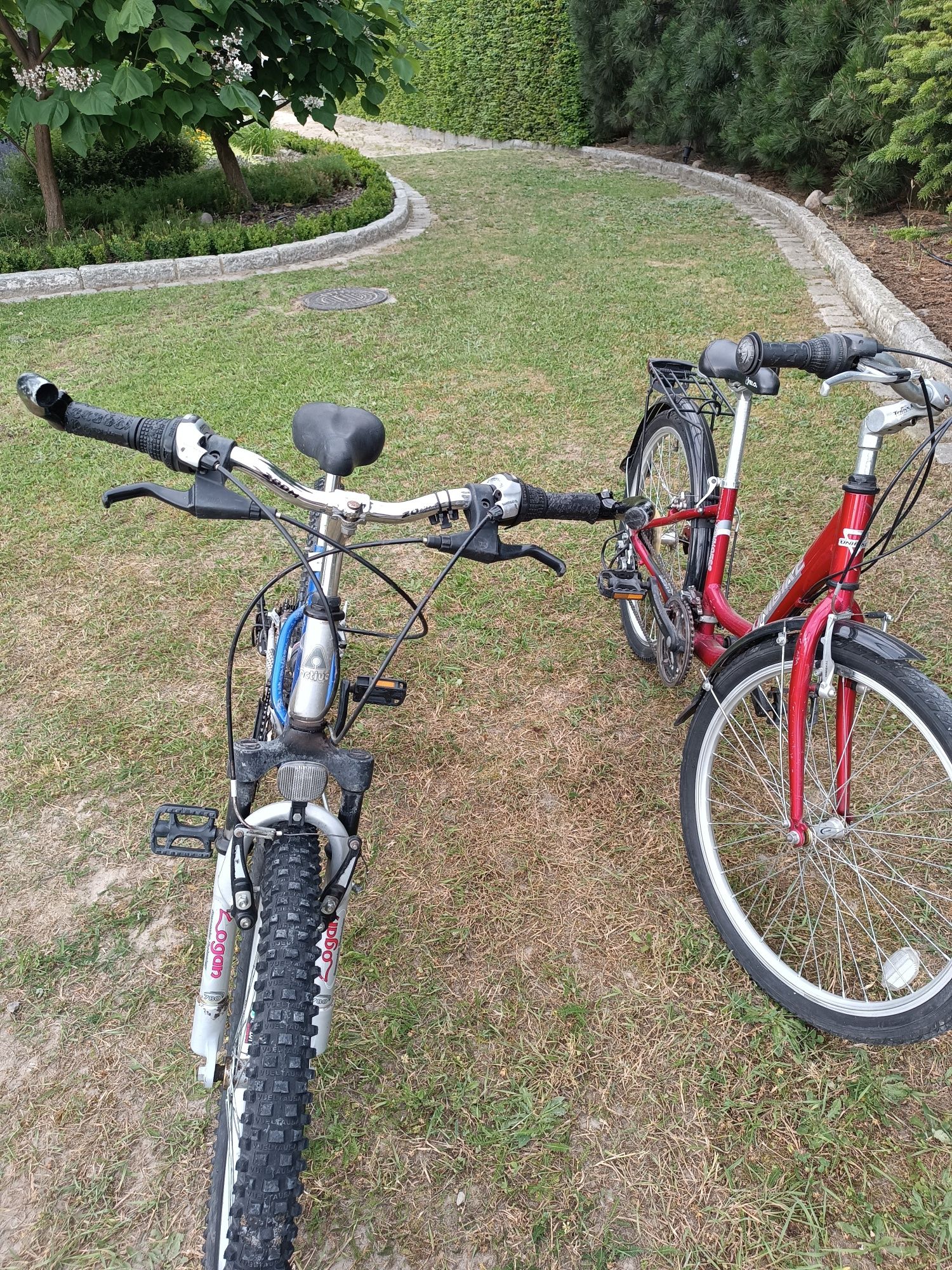 Rower 2szt w kpl. Unibike i Active Shark koła 24"i