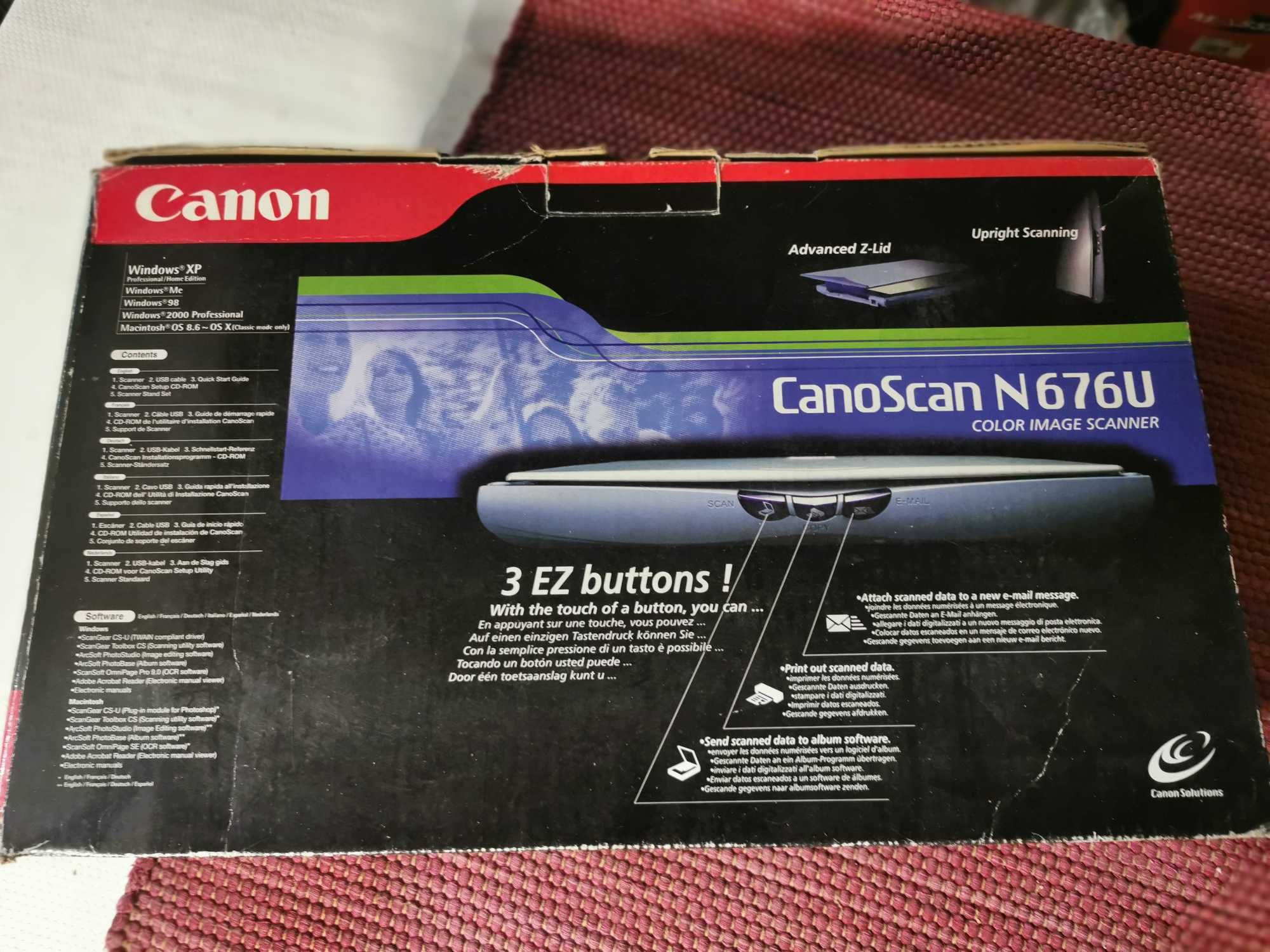 Scaner mesa Canon