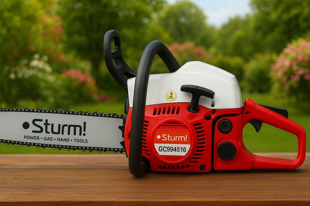 Бензопила Sturm GC994516,мотопила,пила бензинова