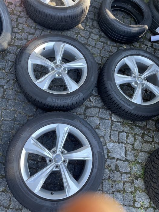 Koła OEM 235/55R19 Audi Q5 Skoda Kodiaq Seat Tarraco 7x19 5x112 ET34