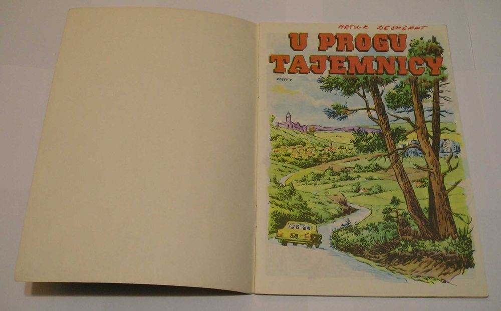 Tajemnica złotej maczety - U progu tajemnicy - J. Wróblewski , Krupka