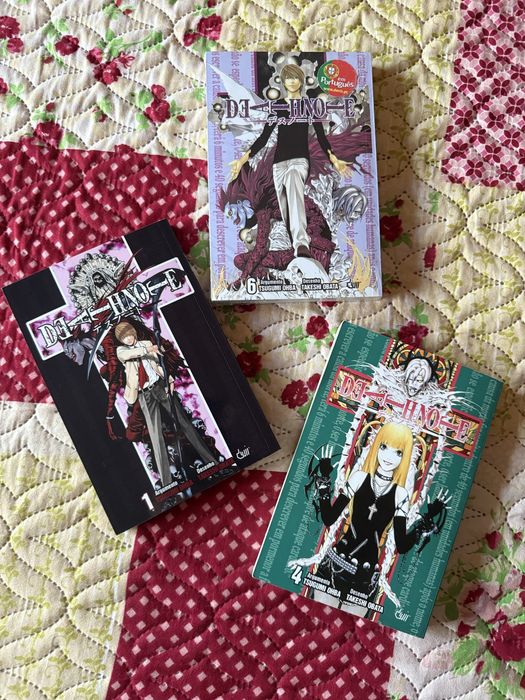 manga death note vol.1/4/6