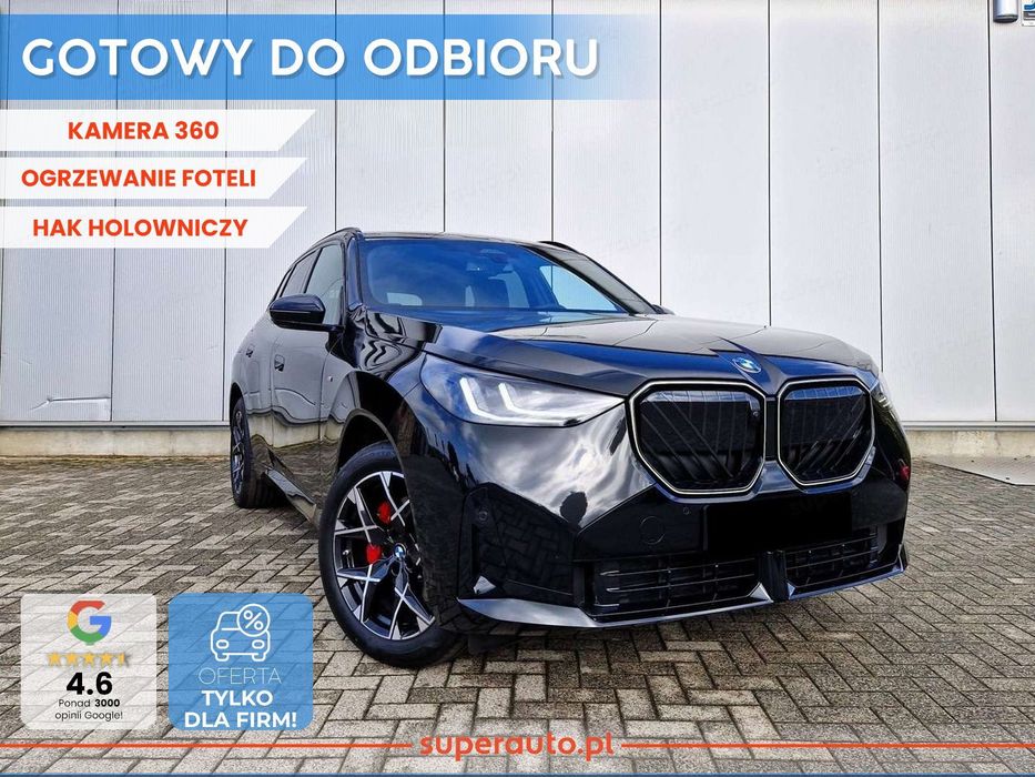 BMW X3 xDrive20d M Sport 2.0 (197KM)| Systemy asystujące kierowcy Plus!