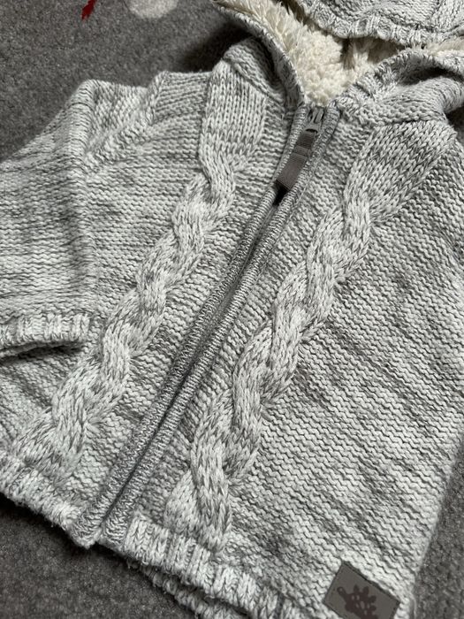 Sweter zimowy SMYK niemowlęcy r. 80