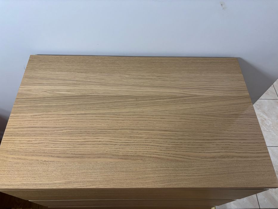 Komoda Malm dębowa 4 szuflady