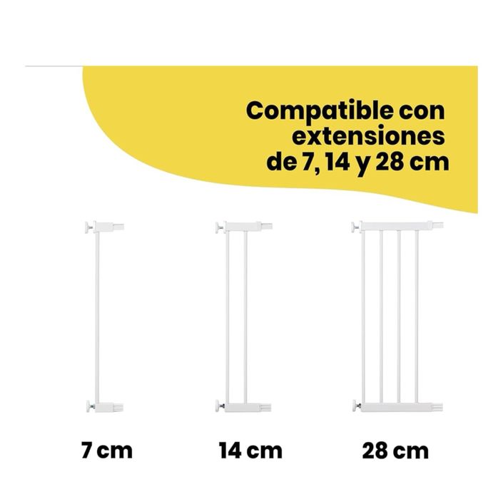 Extensão 28cm para Barreira segurança Safety 1st