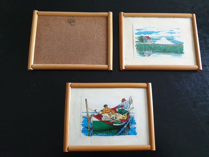 3 Quadros Aveiro em cana