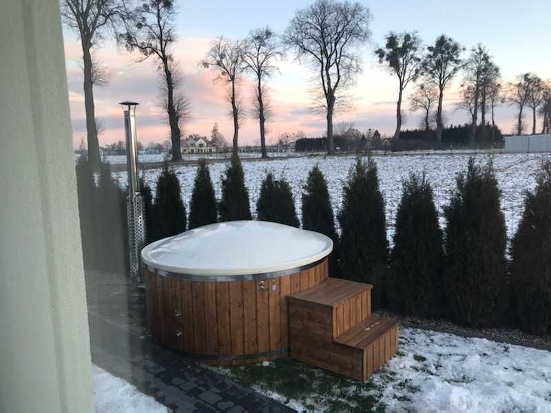 Basen Jacuzzi Balia Kąpielowa Bania Ruska Beczka Ogrodowa Hot Tub