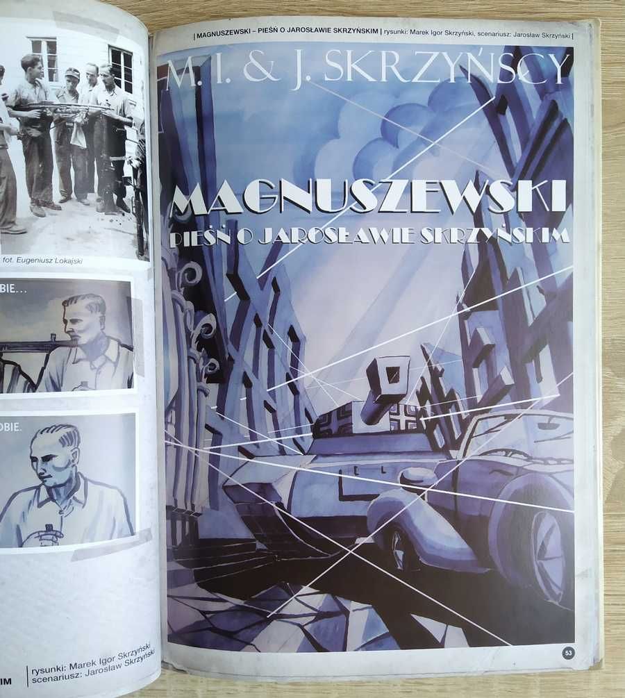 Książka *Powstanie '44 w komiksie*. Antologia prac. Warszawa 2009